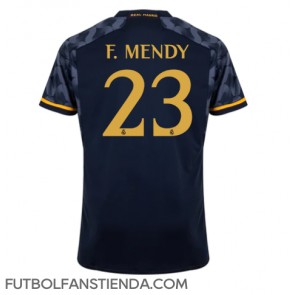 Real Madrid Ferland Mendy #23 Segunda Equipación 2023-24 Manga Corta